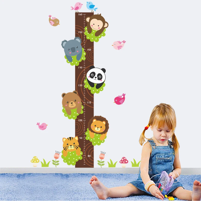 forest panda tiger lion monkey height measure wall stickers for kids rooms decor cartoon animals growth chart wall decals poster
forest panda tiger lion monkey height measure wall stickers for kids rooms decor cartoon animals growth chart wall decals poster