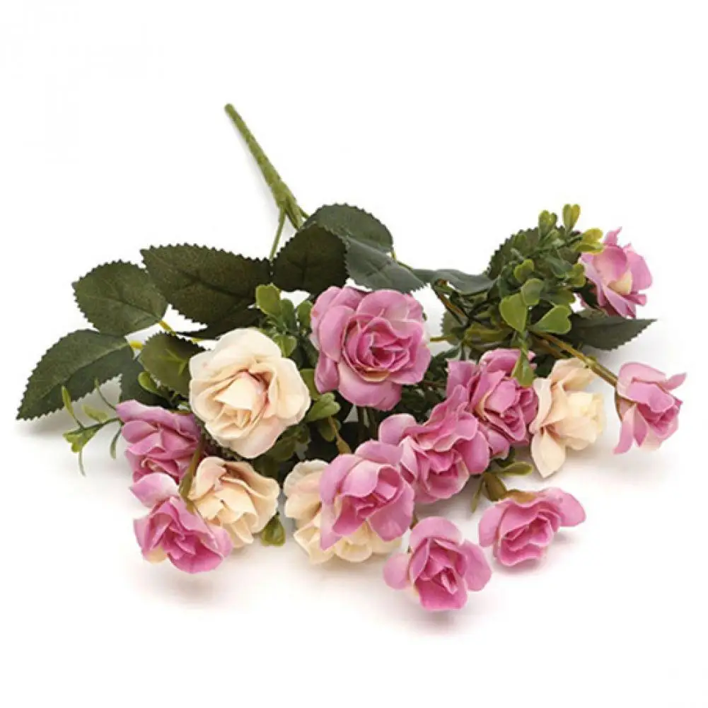 Vibrant Useful Artificial Flowers Faux Stem Rose Ornament Delicate Artificial Flower Colorful for Household
Vibrant Useful Artificial Flowers Faux Stem Rose Ornament Delicate Artificial Flower Colorful for Household