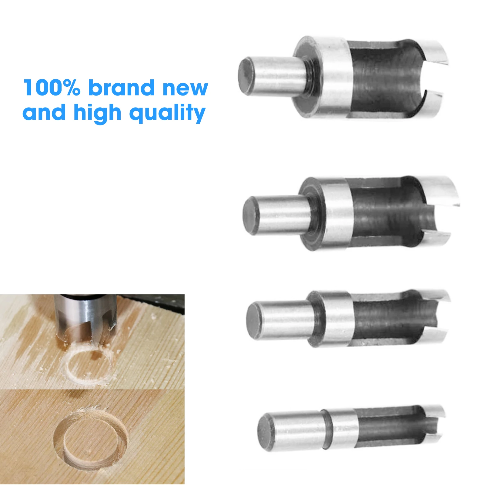 1/4 3/8 1/2 Inch 5/8 Inch Hole Opener Tool 8Pcs 6/10/13/16mm Wood Plug Cutting Drill Bits Cylinder Claw Cutter Bored Hole Tenon
1/4 3/8 1/2 Inch 5/8 Inch Hole Opener Tool 8Pcs 6/10/13/16mm Wood Plug Cutting Drill Bits Cylinder Claw Cutter Bored Hole Tenon