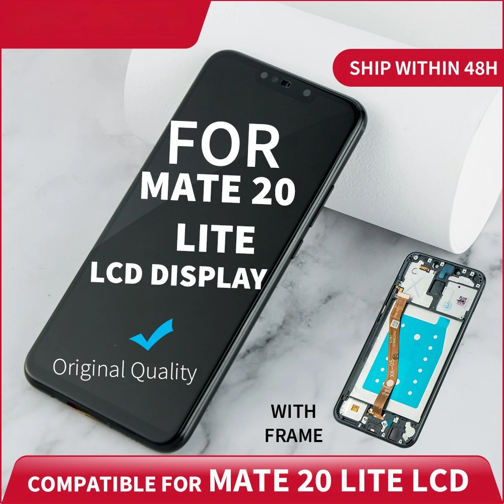6.3" For Huawei Mate 20 lite LCD Screen With Original Frame Digitizer Assembly for Huawei Mate 20 lite Display replacement LCD
6.3" For Huawei Mate 20 lite LCD Screen With Original Frame Digitizer Assembly for Huawei Mate 20 lite Display replacement LCD