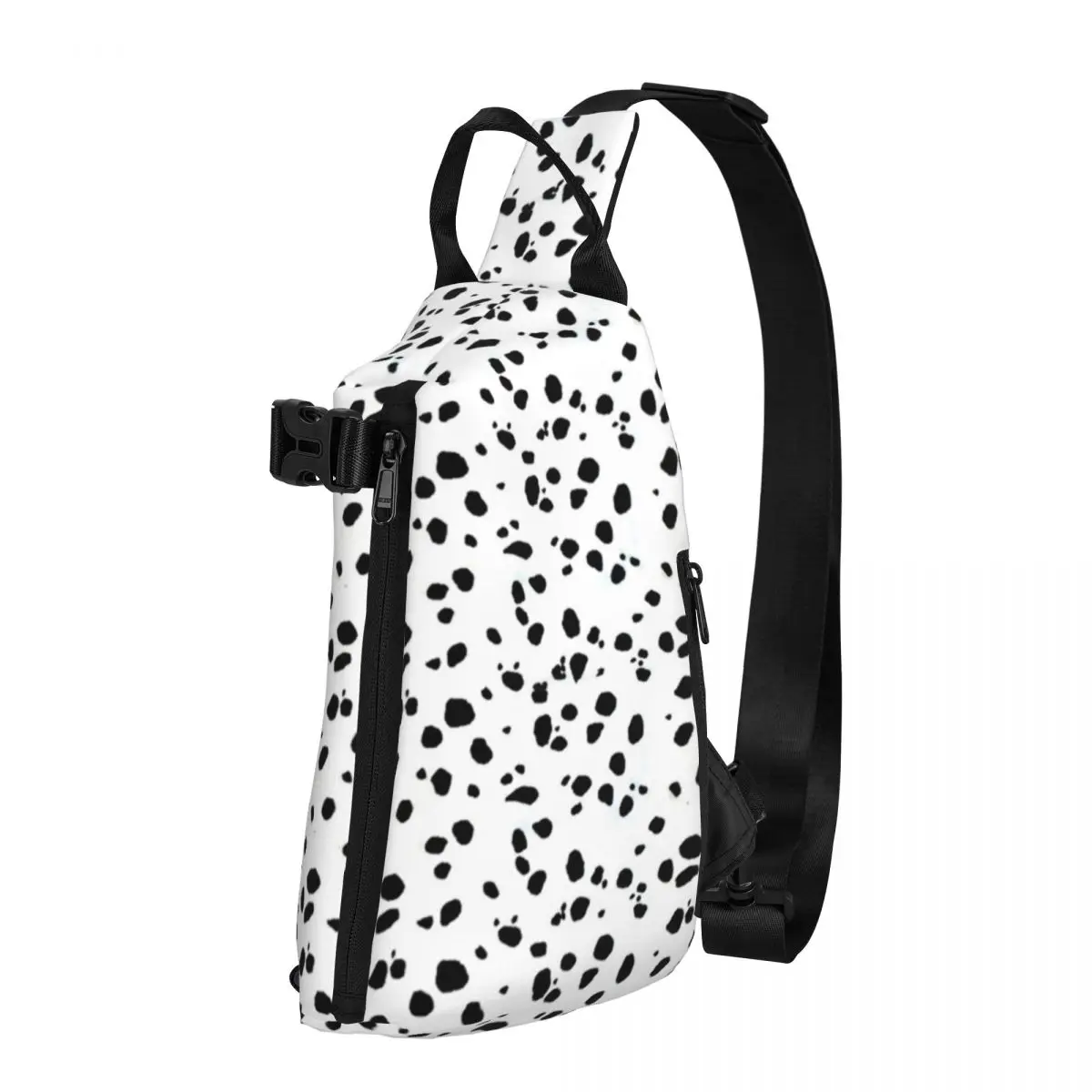 Dalmatian Dog Print Chest Bags Men Cute Spots Dots Trekking Shoulder Bag Funny Custom Small Bag Business Motorcycle Sling Bags 
Dalmatian Dog Print Chest Bags Men Cute Spots Dots Trekking Shoulder Bag Funny Custom Small Bag Business Motorcycle Sling Bags
