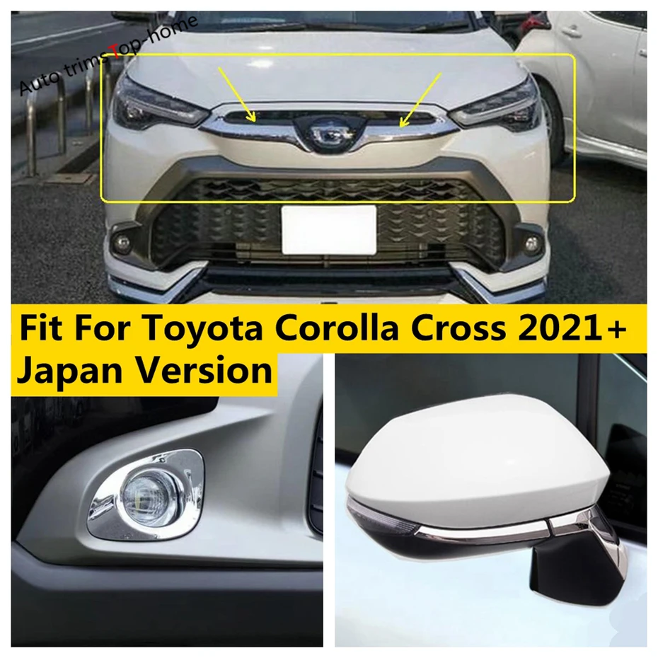 Rearview Mirror Middle Grill Racing Strip Front Fog Light Lamp Frame Cover Trim For Toyota Corolla Cross 2021 2022 Japan Version
Rearview Mirror Middle Grill Racing Strip Front Fog Light Lamp Frame Cover Trim For Toyota Corolla Cross 2021 2022 Japan Version