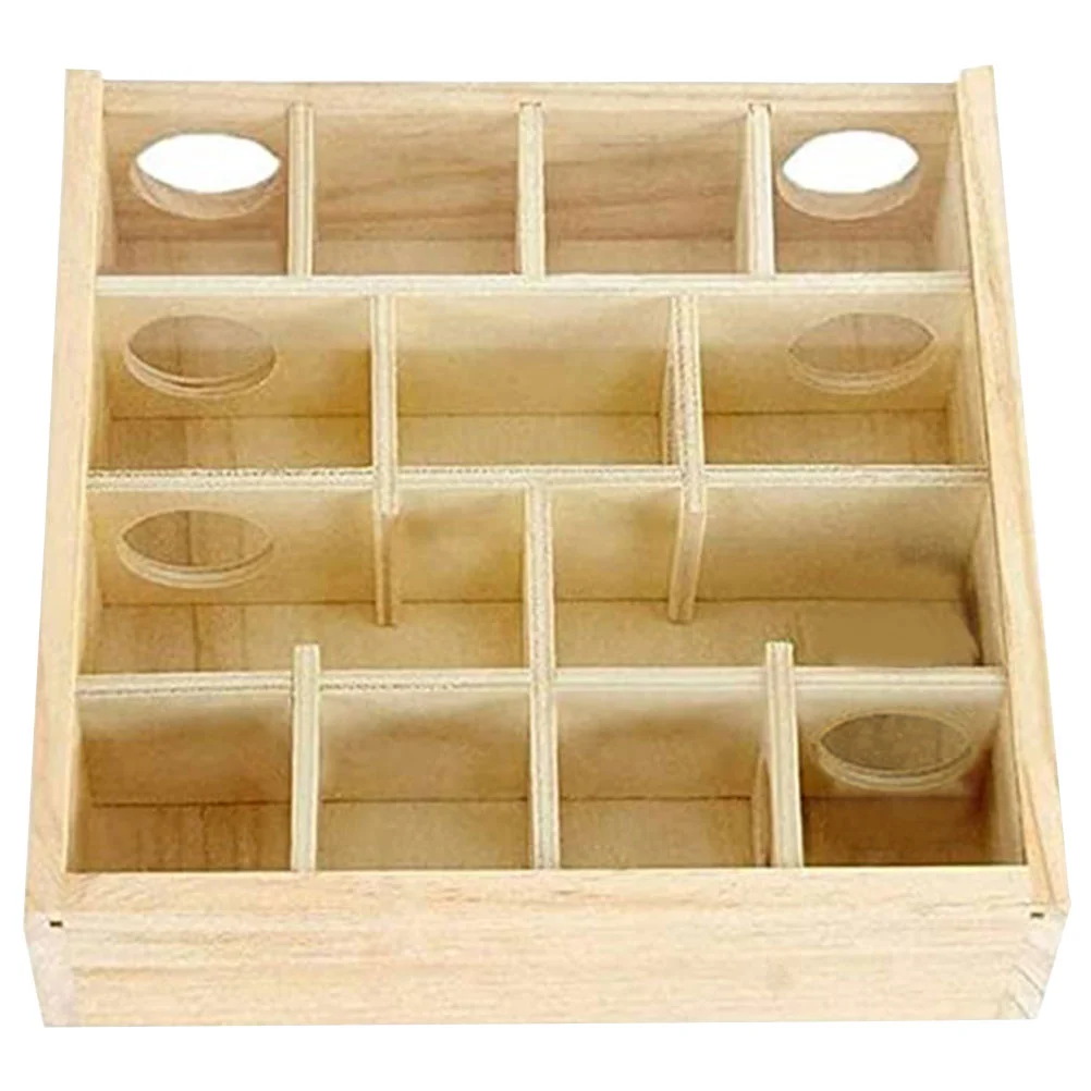 Wooden Chinchilla Maze Interesting Maze Toy Household Mouse Maze Hamster Accessory Tunnel Cage
Wooden Chinchilla Maze Interesting Maze Toy Household Mouse Maze Hamster Accessory Tunnel Cage