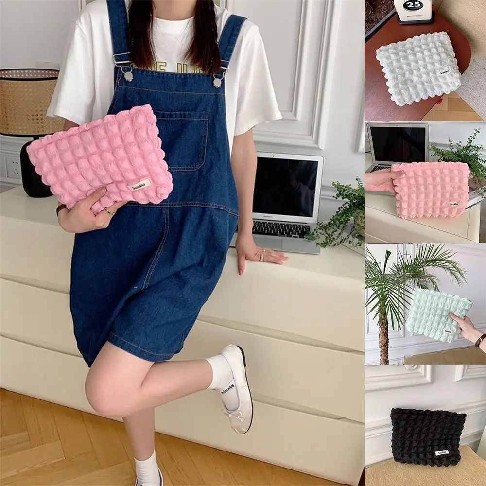 Zipper Bubble Cloud Makeup Bag Toiletry Organizer Korean Style Solid Color Large Capacity Cosmetic Storage Bag Girls
Zipper Bubble Cloud Makeup Bag Toiletry Organizer Korean Style Solid Color Large Capacity Cosmetic Storage Bag Girls