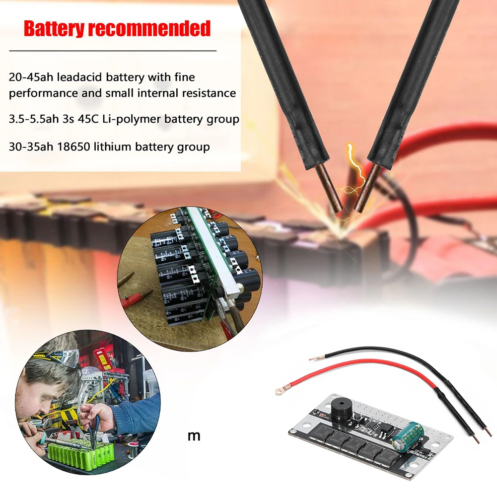 Lightweight Spot Welder Kit Welding Machine Pen Spot Welder 12V Battery Storage 80*44*13mm For Welding 26650/32650
Lightweight Spot Welder Kit Welding Machine Pen Spot Welder 12V Battery Storage 80*44*13mm For Welding 26650/32650