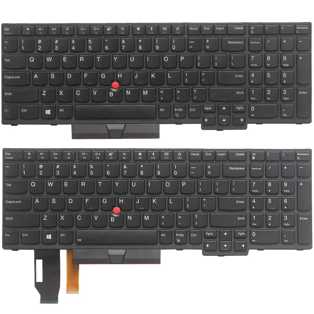New Laptop US Keyboard for Lenovo ThinkPad E580 E585 E590 E595 T590 P53S L580 L590 P52 P72 P53 P73 US Black With Backlight
New Laptop US Keyboard for Lenovo ThinkPad E580 E585 E590 E595 T590 P53S L580 L590 P52 P72 P53 P73 US Black With Backlight