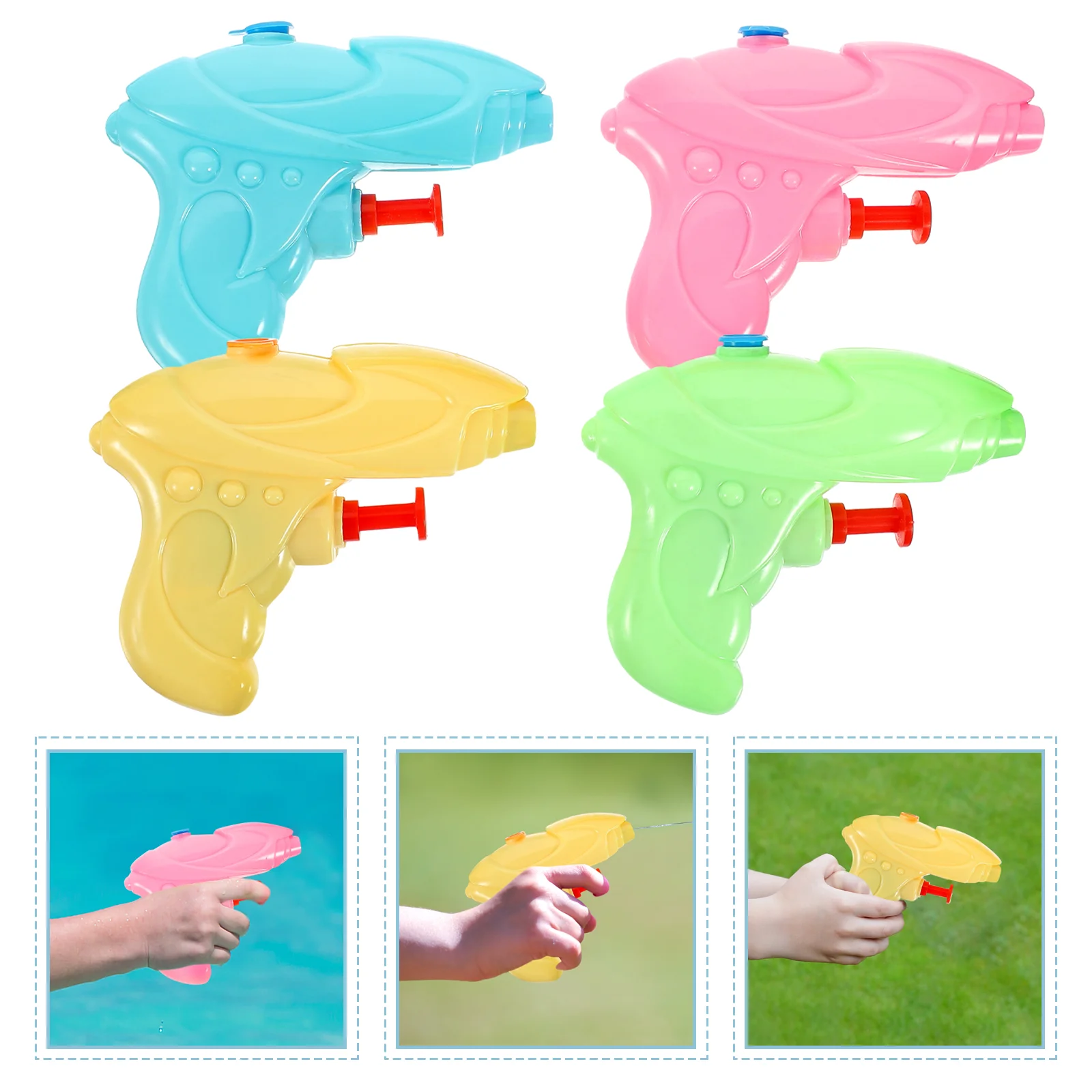 4pcs Water Park Outdoor Swimming Pool Small Summer Beach Water Playthings Water Shooter
4pcs Water Park Outdoor Swimming Pool Small Summer Beach Water Playthings Water Shooter