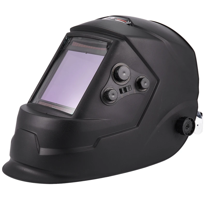 Large Window 4 Sensors External Adjustment Din 5-Din 13 Solar Automatic Dimming Welding Mask Helmet 
Large Window 4 Sensors External Adjustment Din 5-Din 13 Solar Automatic Dimming Welding Mask Helmet