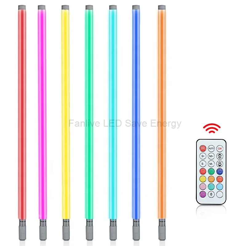 10pcs 1ft 2ft 3ft 4ft DC5V Charging LED RGB color handheld tube lamp moving dance studio photography with controller
10pcs 1ft 2ft 3ft 4ft DC5V Charging LED RGB color handheld tube lamp moving dance studio photography with controller