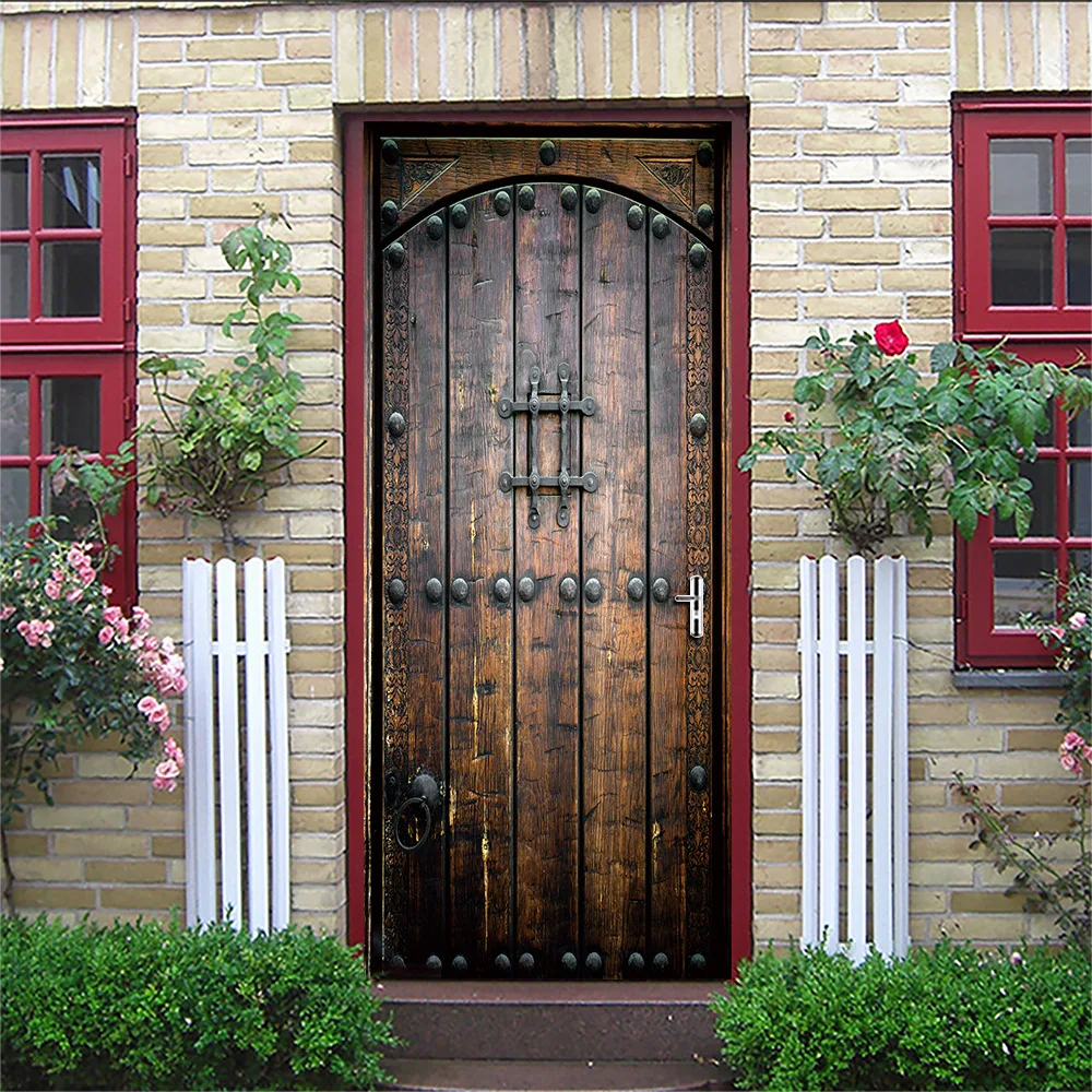 Self Adhesive PVC Full Door Stickers Imitation Wood Grain Door Wallpaper Bedroom Living Renovation Poster Art Mural Removable
Self Adhesive PVC Full Door Stickers Imitation Wood Grain Door Wallpaper Bedroom Living Renovation Poster Art Mural Removable