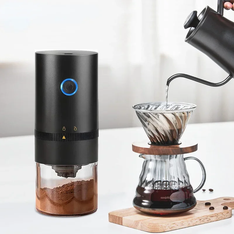 Electric Coffee Grinder Automatic Beans Mill Portable Espresso Machine Maker For Cafe Home Travel USB Rechargeable
Electric Coffee Grinder Automatic Beans Mill Portable Espresso Machine Maker For Cafe Home Travel USB Rechargeable
