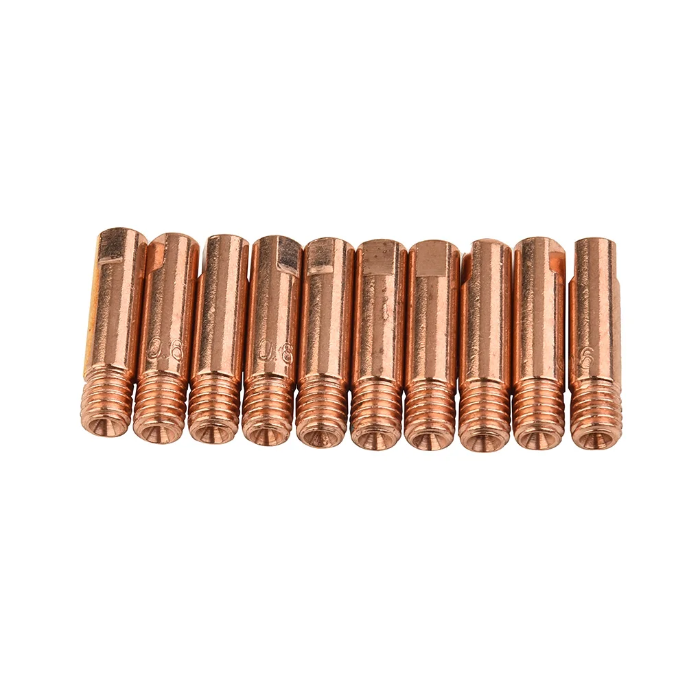 Welding Contact Tip Contact Tips Consumables MB15AK 0.6 - 1.2mm 10pcs For Binzel Style Torches Welding Durable
Welding Contact Tip Contact Tips Consumables MB15AK 0.6 - 1.2mm 10pcs For Binzel Style Torches Welding Durable