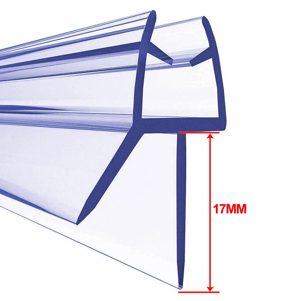 2pcs 50cm Shower Screen Seal Strip PVC Door Bath Shower Seal Strips For 6mm Glass 12-23mm Gap Glue-Free Waterproof Weatherstrip
2pcs 50cm Shower Screen Seal Strip PVC Door Bath Shower Seal Strips For 6mm Glass 12-23mm Gap Glue-Free Waterproof Weatherstrip