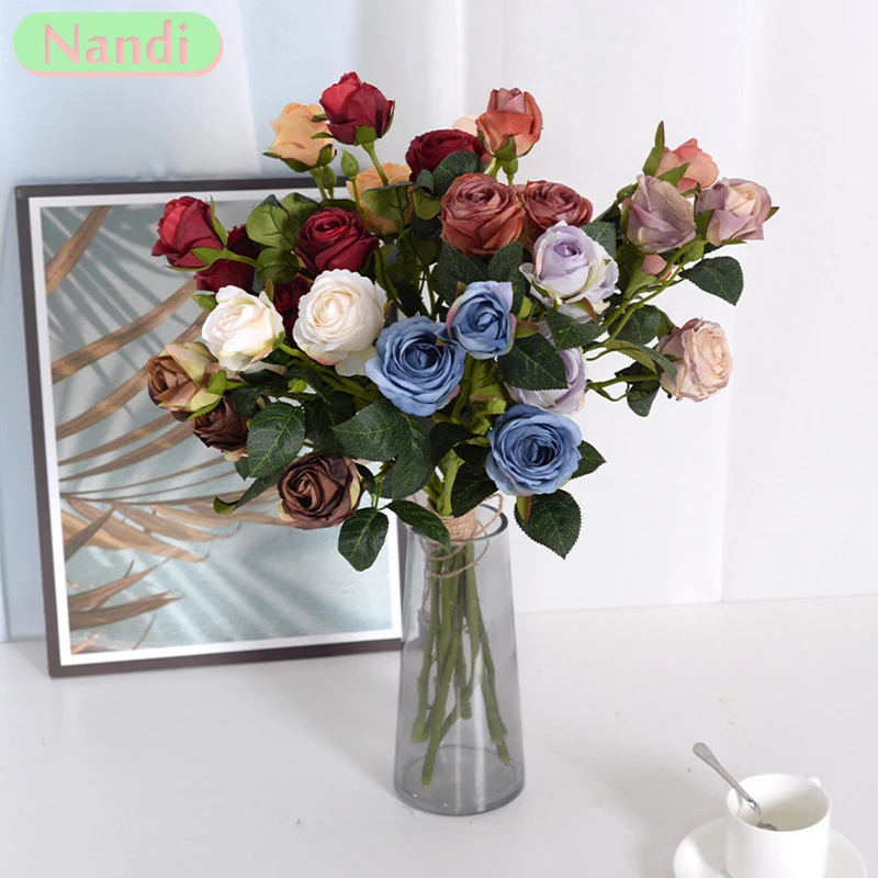 Artificial Red Rose Fake Flower Wedding Bridal Bouquet Photography Props Home Garden Decoration Imitation Silk Rose Bouquet
Artificial Red Rose Fake Flower Wedding Bridal Bouquet Photography Props Home Garden Decoration Imitation Silk Rose Bouquet
