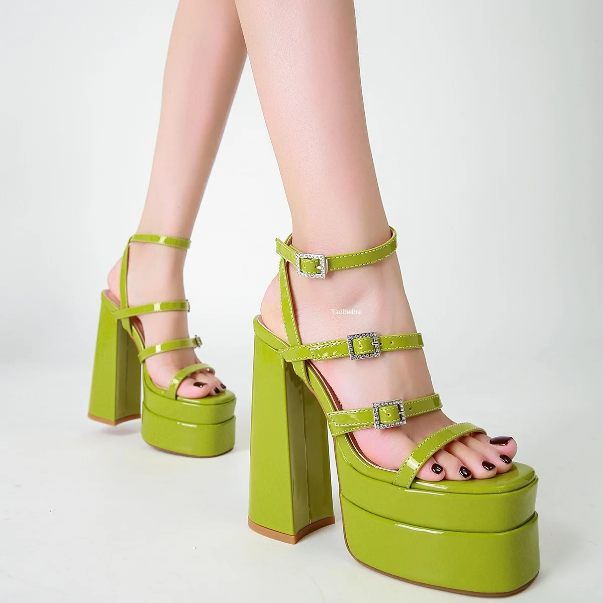 Women Sandals Laides Open Toe Platform Shoes Block High Heels Sandals For Women Buckle Gladiator Punk Dress Wedding Shoes Woman
Women Sandals Laides Open Toe Platform Shoes Block High Heels Sandals For Women Buckle Gladiator Punk Dress Wedding Shoes Woman
