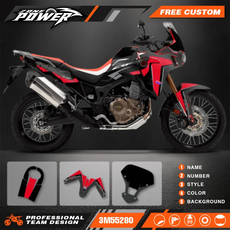Комплект наклеек с графическими наклейками Powerzone для мотоцикла Honda CRF1000L AFRICA TWIN 01
Комплект наклеек с графическими наклейками Powerzone для мотоцикла Honda CRF1000L AFRICA TWIN 01
