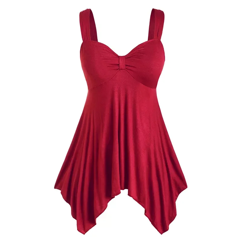 2022NEW High Waist Solid Color Sleeveless Tank Tops for Women Loose Casual Off The Shoulder Basic T Shirt Ladies Tees Y2k Summer
2022NEW High Waist Solid Color Sleeveless Tank Tops for Women Loose Casual Off The Shoulder Basic T Shirt Ladies Tees Y2k Summer