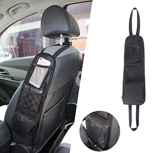 Car Organisers, Car Seat Side Storage Bag with 3 Pockets, Front Seat Mesh Hanging Bag for Auto Small Items
Car Organisers, Car Seat Side Storage Bag with 3 Pockets, Front Seat Mesh Hanging Bag for Auto Small Items