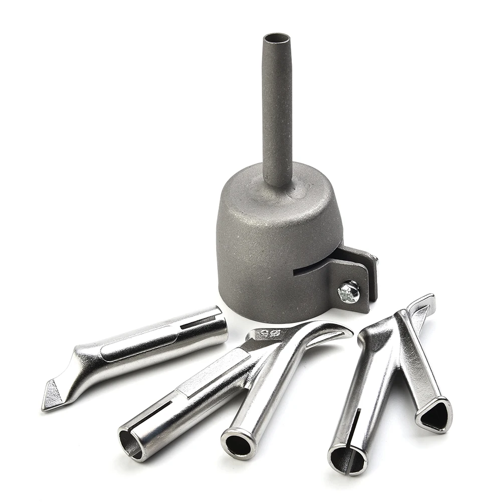 4pcs 5mm Welding Tip Nozzles For Vinyl Pvc Plastic Sheet Hot Air Welding Round Triangular Speed Welding Nozzle+Tacking Nozzle
4pcs 5mm Welding Tip Nozzles For Vinyl Pvc Plastic Sheet Hot Air Welding Round Triangular Speed Welding Nozzle+Tacking Nozzle