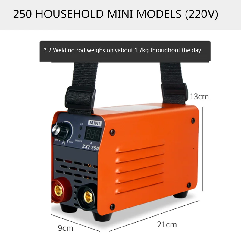 ZX7-250 Household Mini Small Electric Welding Machine 220V/2000W Portable Industrial-Grade Electric Welding Machine
ZX7-250 Household Mini Small Electric Welding Machine 220V/2000W Portable Industrial-Grade Electric Welding Machine