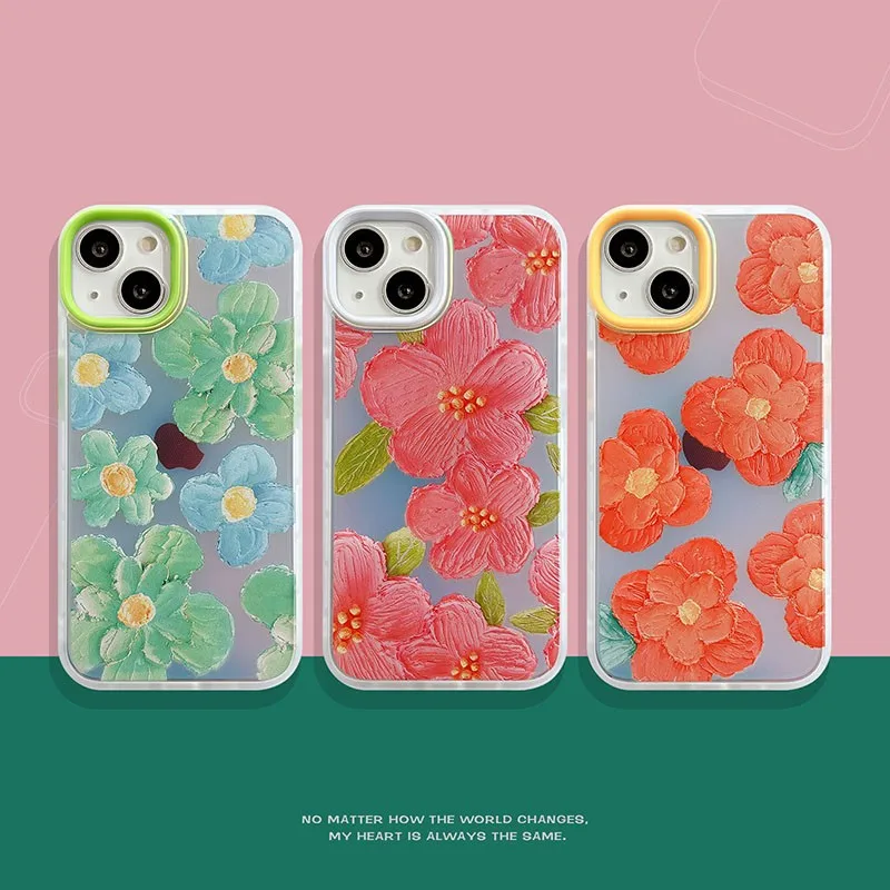 Summer Clear Cute Painting Watercolor Flowers Girl Soft Case For Iphone 11 12 13 Pro Max 7 8 Plus Xr X Xs Anti-drop Cover Fundas
Summer Clear Cute Painting Watercolor Flowers Girl Soft Case For Iphone 11 12 13 Pro Max 7 8 Plus Xr X Xs Anti-drop Cover Fundas