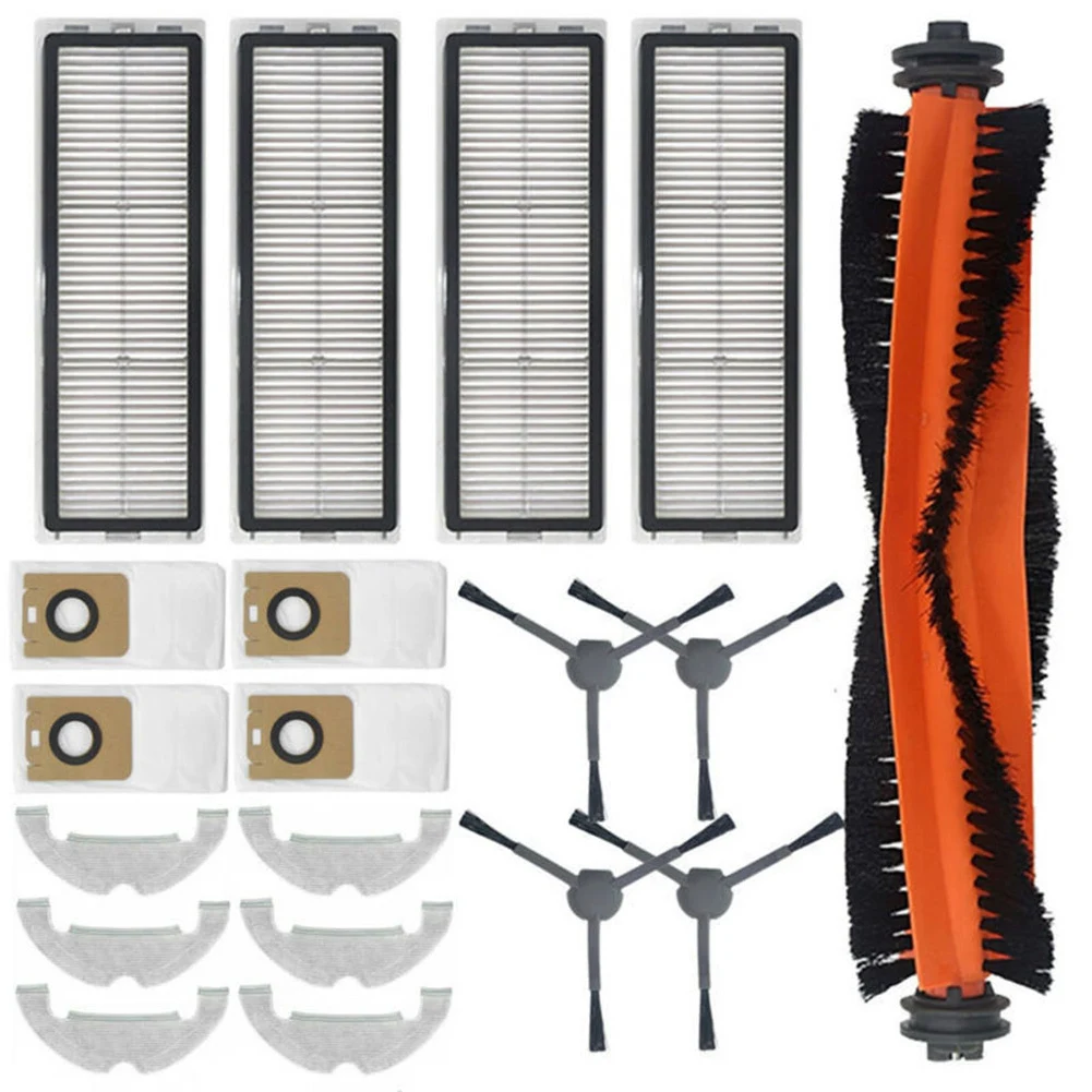 19pcs Filter Side Brush Roller Brush Dust Bag For Bot Z10 Pro L10 Plus Robotic Vacuum Cleaner Accessories Sweeping Robot
19pcs Filter Side Brush Roller Brush Dust Bag For Bot Z10 Pro L10 Plus Robotic Vacuum Cleaner Accessories Sweeping Robot