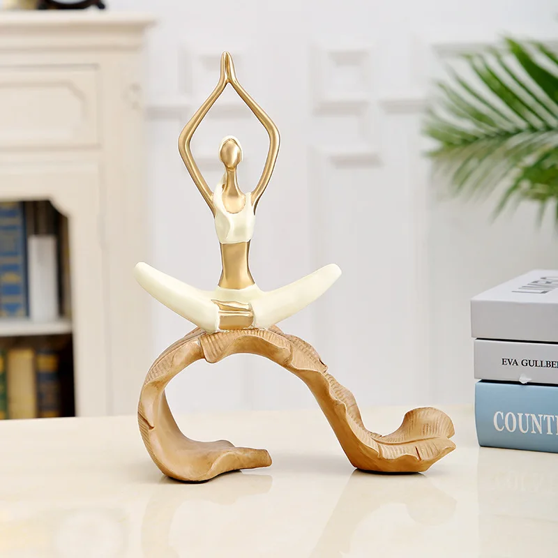 Nordic Yoga Girl Statue Living Room Decoration Pieces Home Decoration Resin Girl Living Room Office Desktop Ornaments Gift
Nordic Yoga Girl Statue Living Room Decoration Pieces Home Decoration Resin Girl Living Room Office Desktop Ornaments Gift