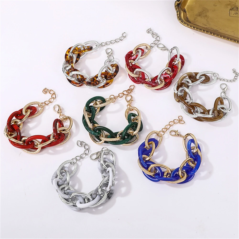 WYBU 2022 New Acrylic Leopard Print Geometric Color Aluminum Chain Women’s Bracelet Fashion Hip Hop Jewelry for Women
WYBU 2022 New Acrylic Leopard Print Geometric Color Aluminum Chain Women’s Bracelet Fashion Hip Hop Jewelry for Women