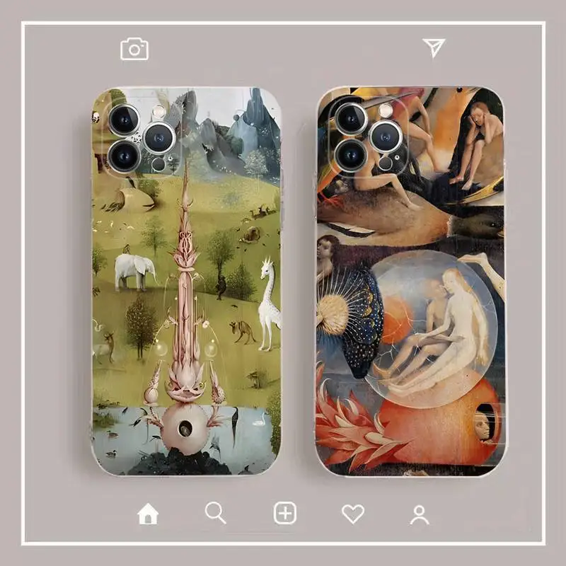 Hieronymus Bosch Phone Case For iPhone 14 13 12 11 Pro Max XS X XR SE 2020 6 7 8 Plus Mini Transparent Shell
Hieronymus Bosch Phone Case For iPhone 14 13 12 11 Pro Max XS X XR SE 2020 6 7 8 Plus Mini Transparent Shell