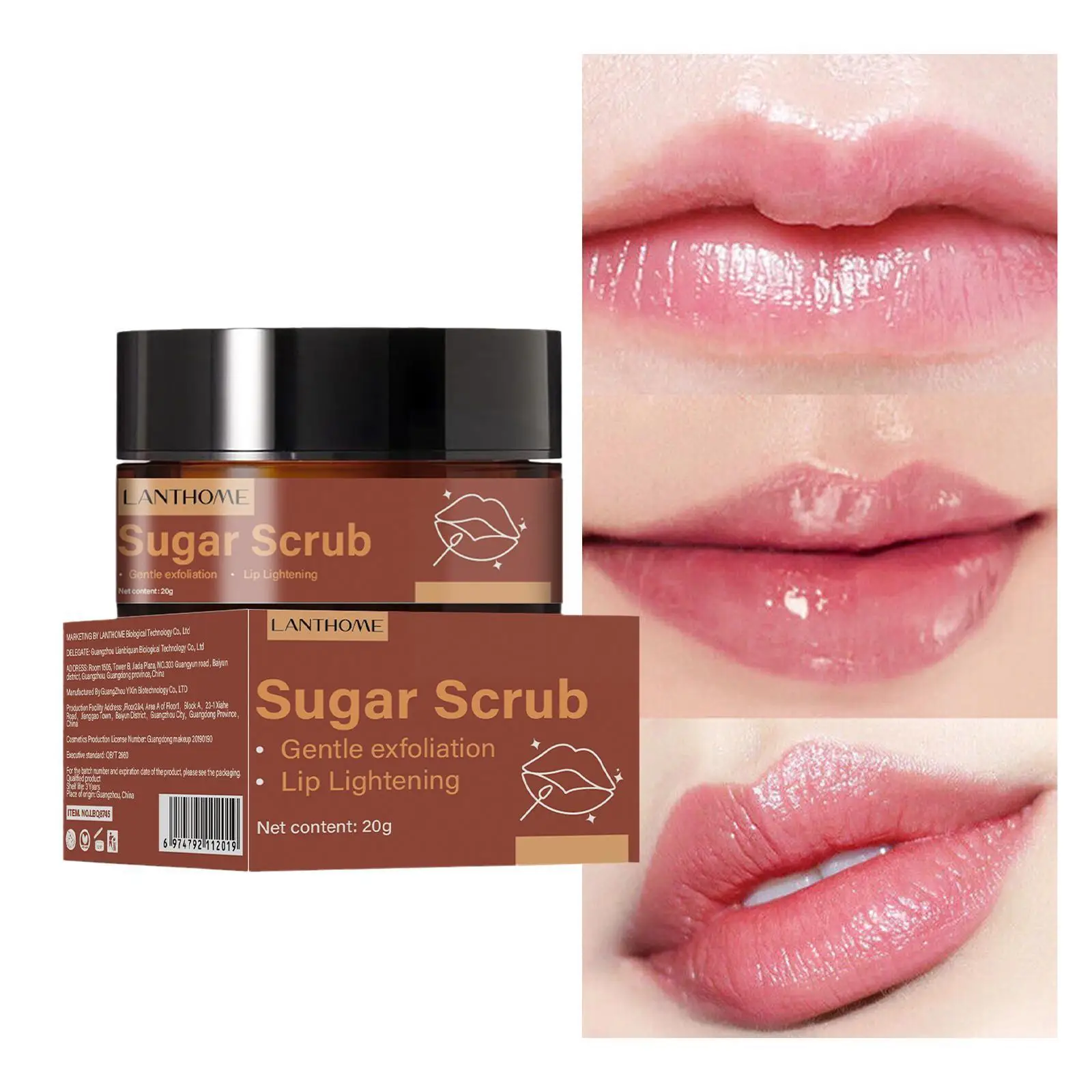 Бальзам для губ с эффектом отшелушивания, 20 г
Бальзам для губ с эффектом отшелушивания, 20 г