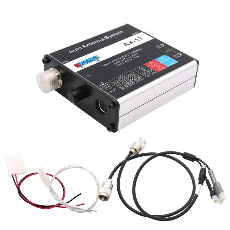 AX-17 Automatic Screwdriver Antenna Controller For ATAS-120A M-120A M-130A SD330 Call Sign Version
AX-17 Automatic Screwdriver Antenna Controller For ATAS-120A M-120A M-130A SD330 Call Sign Version
