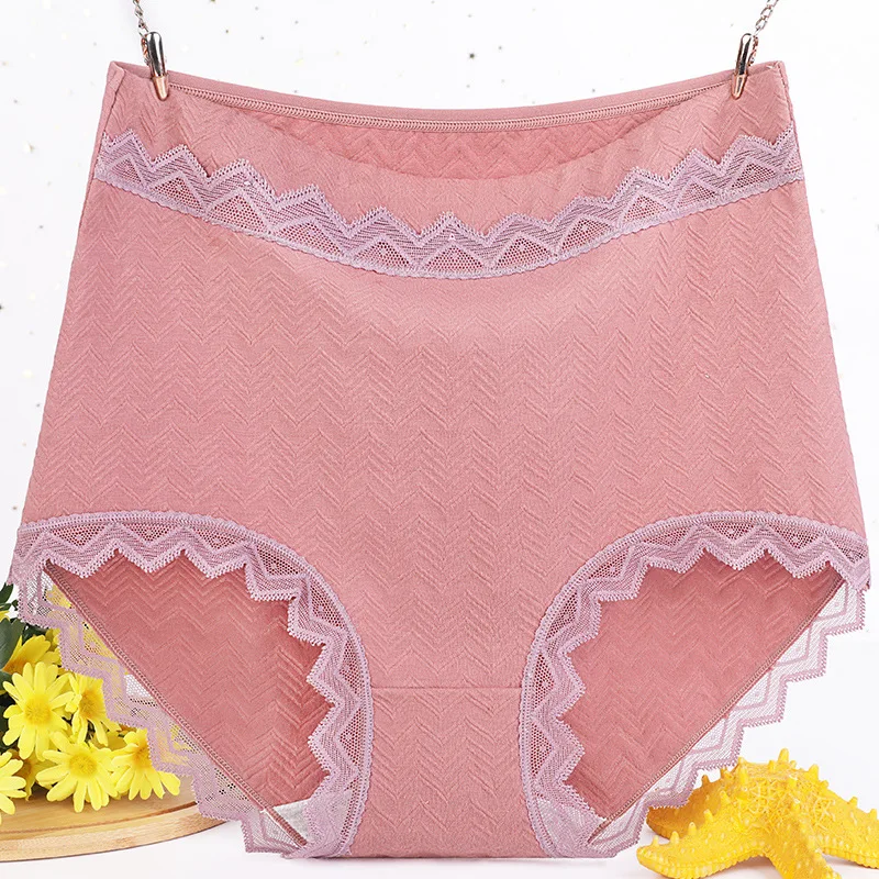40-115KG Women Underwear Cotton High-Waist Underwear Plus Size Lace Women Panties Breathable Comfortable Briefs
40-115KG Women Underwear Cotton High-Waist Underwear Plus Size Lace Women Panties Breathable Comfortable Briefs