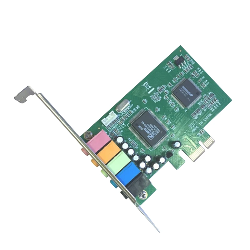 PCI-E CMI8738 5.1 Channel Stereo Sound Card PCI Sound Card Support Win XP/Win 7/Win 8/Win 10
PCI-E CMI8738 5.1 Channel Stereo Sound Card PCI Sound Card Support Win XP/Win 7/Win 8/Win 10