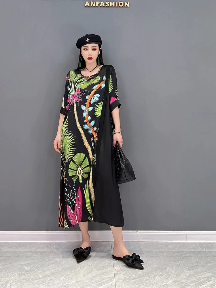 SuperAen 2022 Spring New Fashion Casual Printing Short Sleeve O Neck A-LINE Ankle-Length Dresses for Women
SuperAen 2022 Spring New Fashion Casual Printing Short Sleeve O Neck A-LINE Ankle-Length Dresses for Women