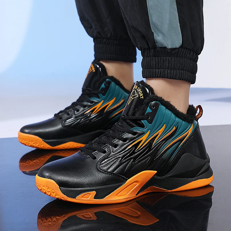New men's basketball shoes padded warm rubber sole sports women's basketball shoes non-slip comfortable youth basketball shoes
New men's basketball shoes padded warm rubber sole sports women's basketball shoes non-slip comfortable youth basketball shoes