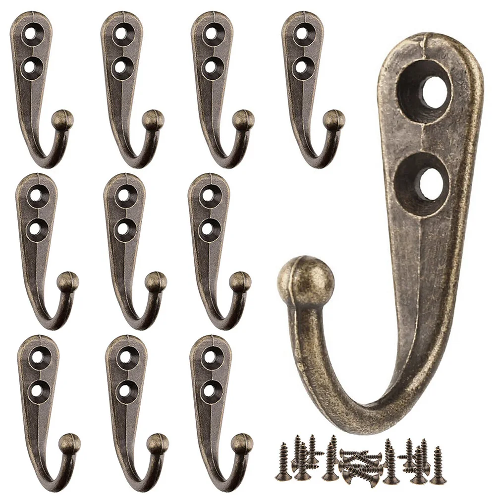 10Pcs Vintage Storage Rack Wall Hooks For Coats Hat Clothes Hanger Towel Keys Wall Mounted Hooks Home Storage Hook Organize
10Pcs Vintage Storage Rack Wall Hooks For Coats Hat Clothes Hanger Towel Keys Wall Mounted Hooks Home Storage Hook Organize