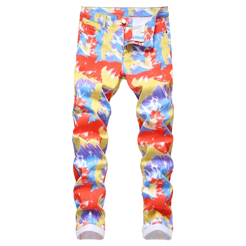 Men's Skinny Stretch Jeans Fashion Printed Slim Fit Jeans Comfort Flex Waist Casual Pants
Men's Skinny Stretch Jeans Fashion Printed Slim Fit Jeans Comfort Flex Waist Casual Pants