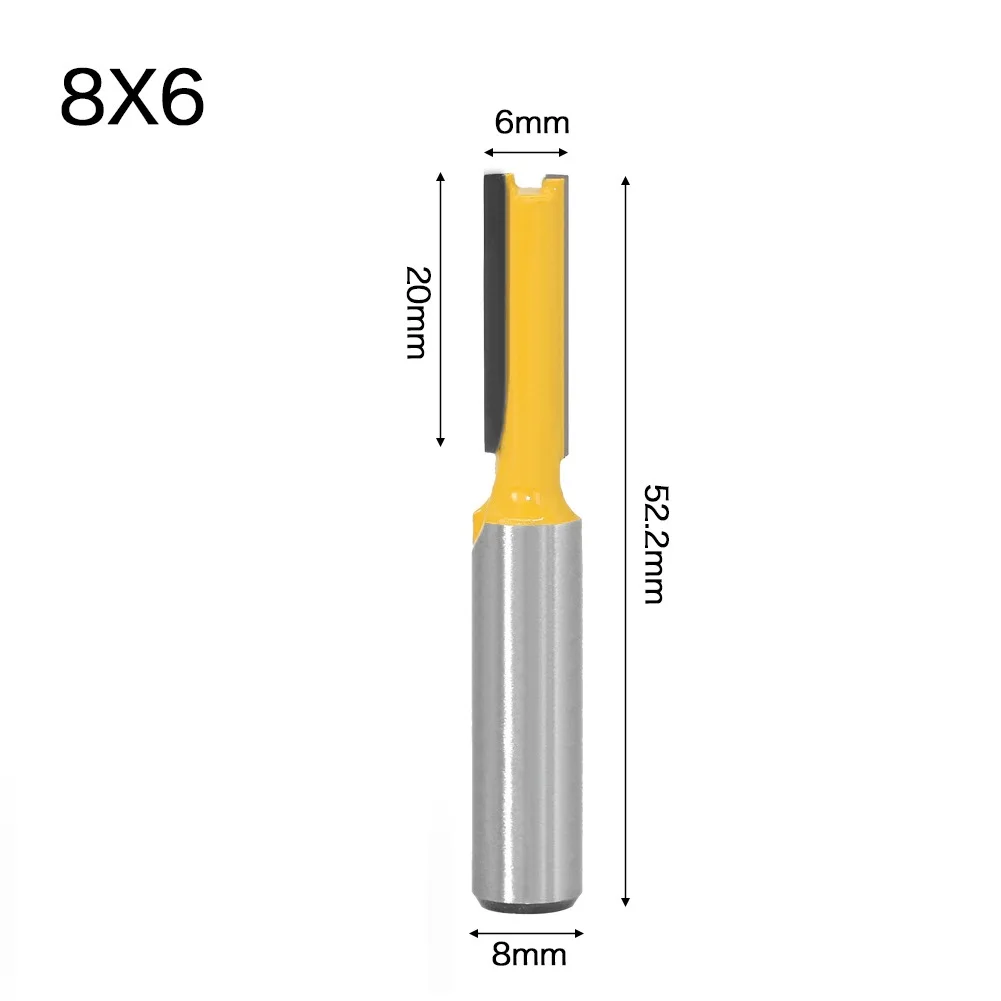 Straight Router Bit Clean Woodwork Tool 6/10/12/16mm 8mm Shank Carbide Cleaning Bit Milling Cutter Wood Universal
Straight Router Bit Clean Woodwork Tool 6/10/12/16mm 8mm Shank Carbide Cleaning Bit Milling Cutter Wood Universal
