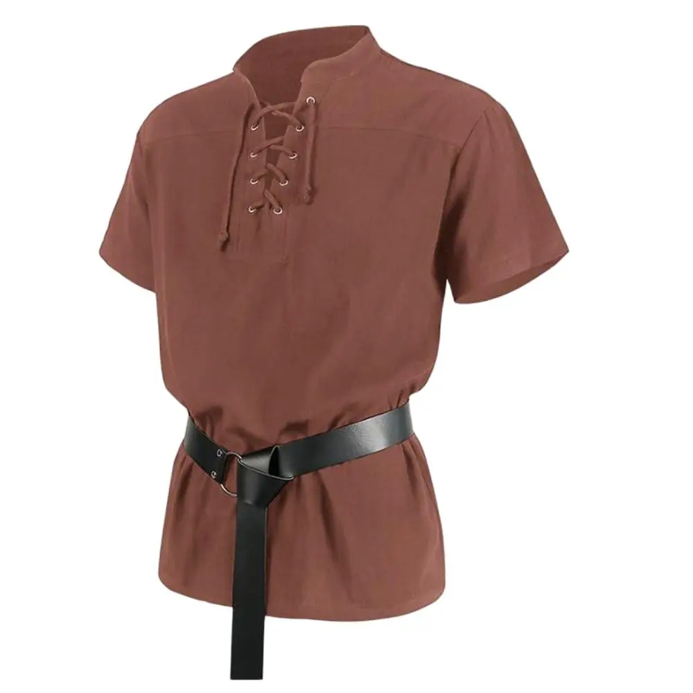 New Renaissance Medieval Pirate Bandage Short Sleeve Viking Knight Costume Cosplay Shirt Hippie Gothic Pirate Corset Shirt
New Renaissance Medieval Pirate Bandage Short Sleeve Viking Knight Costume Cosplay Shirt Hippie Gothic Pirate Corset Shirt