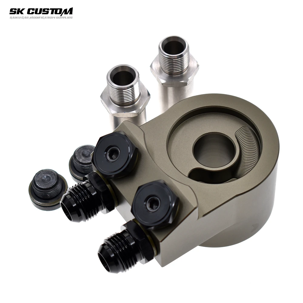 SK CUSTOM для Subaru адаптер радиатора двигателя масляный охладитель фильтр Сэндвич-пластина Forester BRZ AN8 AN10 кованый алюминиевый сплав CNC
SK CUSTOM для Subaru адаптер радиатора двигателя масляный охладитель фильтр Сэндвич-пластина Forester BRZ AN8 AN10 кованый алюминиевый сплав CNC