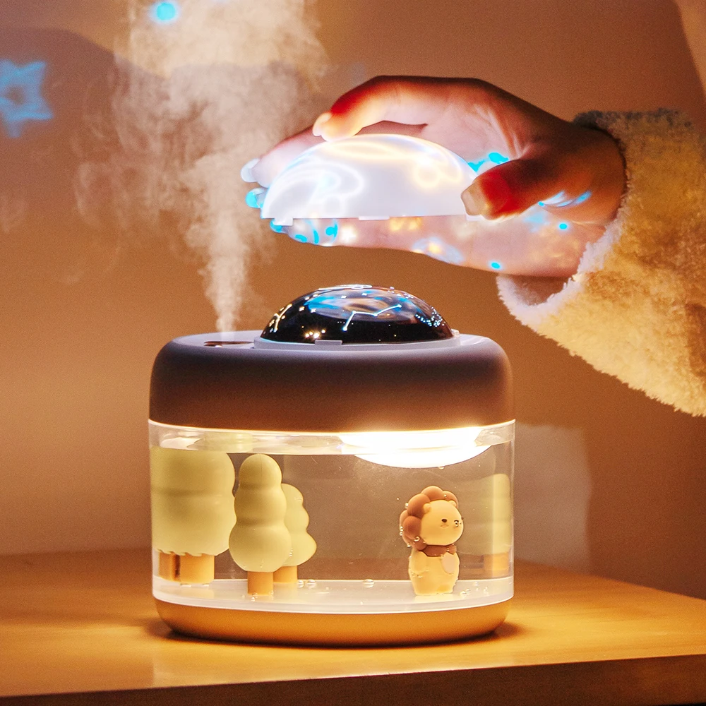Projection Lamp Wireless Air Humidifier USBe2000mAh Battery Rechargeable Projector
Projection Lamp Wireless Air Humidifier USBe2000mAh Battery Rechargeable Projector