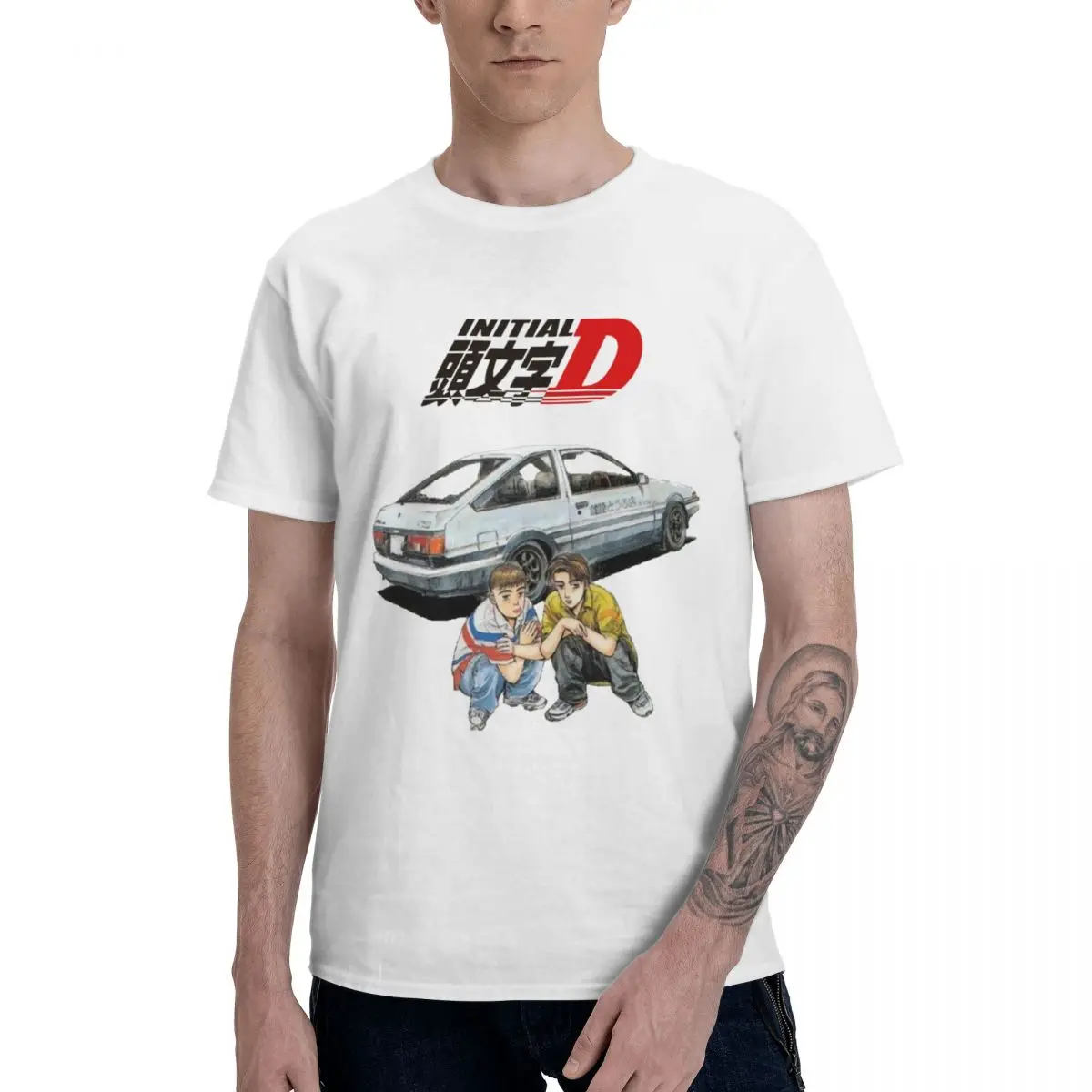 Модные футболки Initial D Takumi и Itsuki, мужские футболки из 100% хлопка с круглым вырезом и коротким рукавом, футболка унисекс
Модные футболки Initial D Takumi и Itsuki, мужские футболки из 100% хлопка с круглым вырезом и коротким рукавом, футболка унисекс