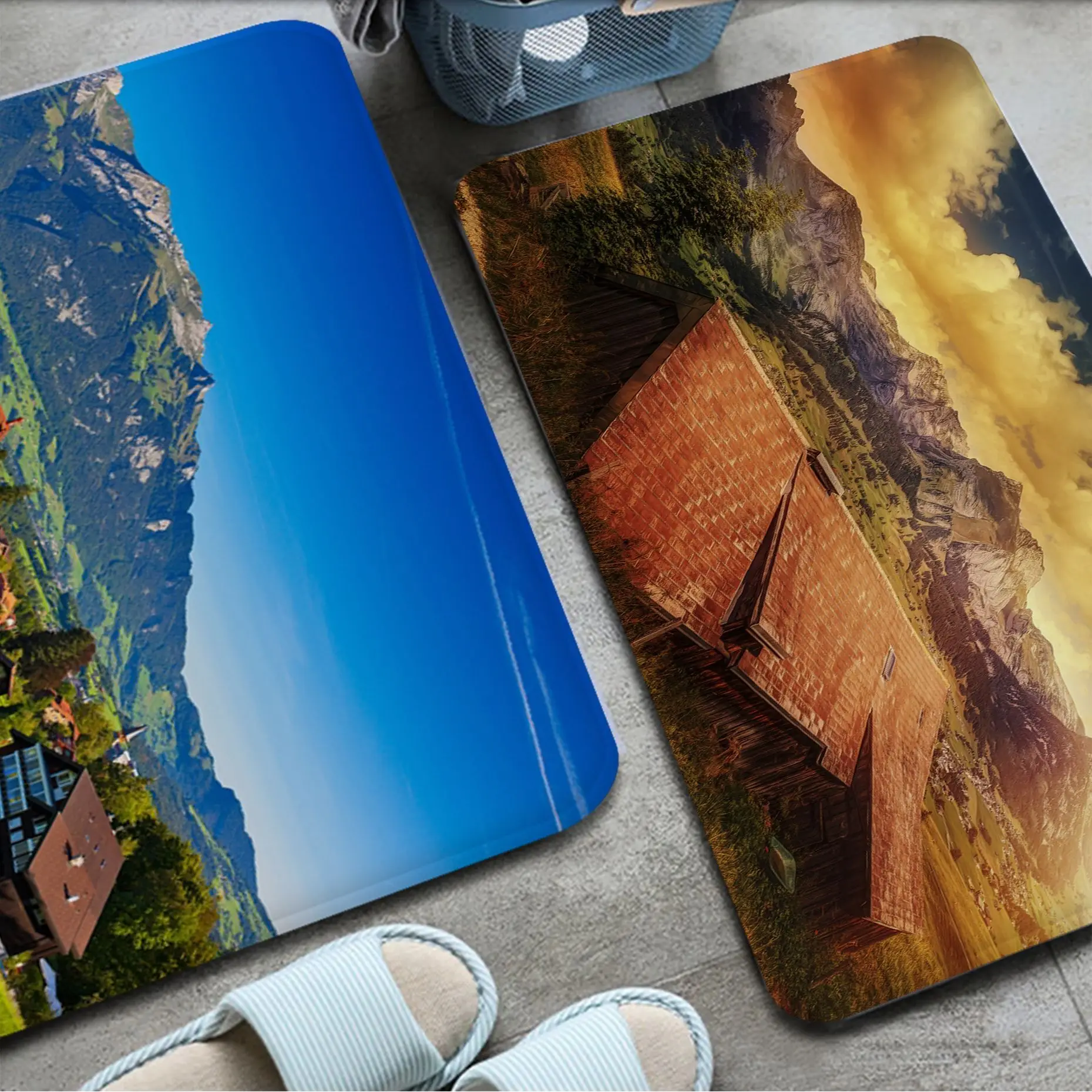 Village Under The Mountain Floor Carpet Cheaper Anti-slip Modern Living Room Balcony Printed Bedside Mats
Village Under The Mountain Floor Carpet Cheaper Anti-slip Modern Living Room Balcony Printed Bedside Mats