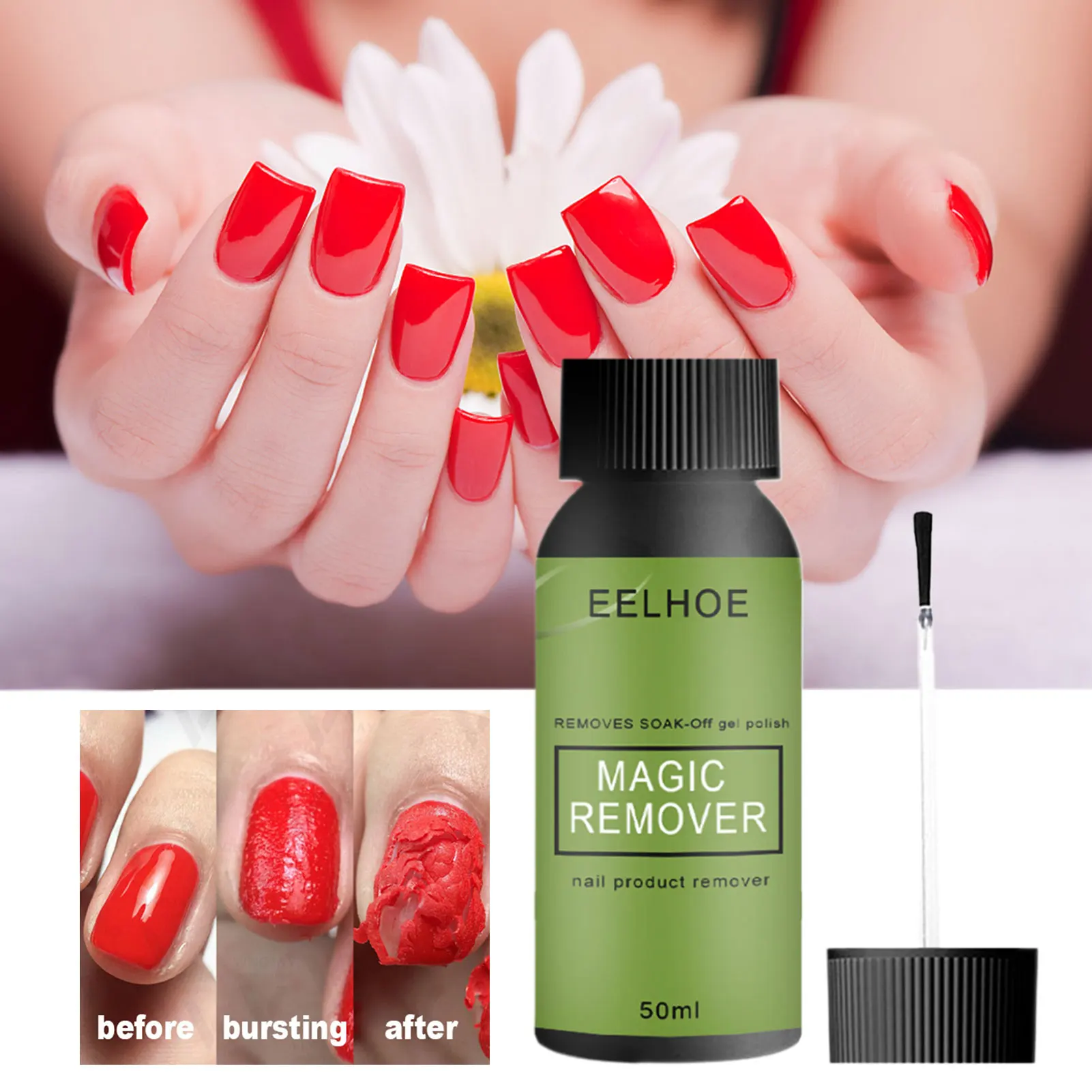 3 Minute Remove Nail Polish Magic Burst Gel Polish Remover Soak Off Sticky Layer Cleaner Nail Degreaser Semi-permanent Nail Tool
3 Minute Remove Nail Polish Magic Burst Gel Polish Remover Soak Off Sticky Layer Cleaner Nail Degreaser Semi-permanent Nail Tool