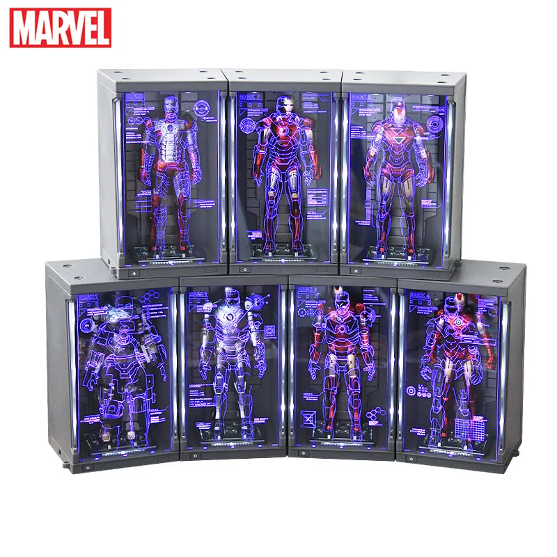 ZD TOYS Iron Man Mark MK 1-7 + Hall Of Armor Hangar PVC Action Figure Model Doll Toy Colletible Figurals
ZD TOYS Iron Man Mark MK 1-7 + Hall Of Armor Hangar PVC Action Figure Model Doll Toy Colletible Figurals