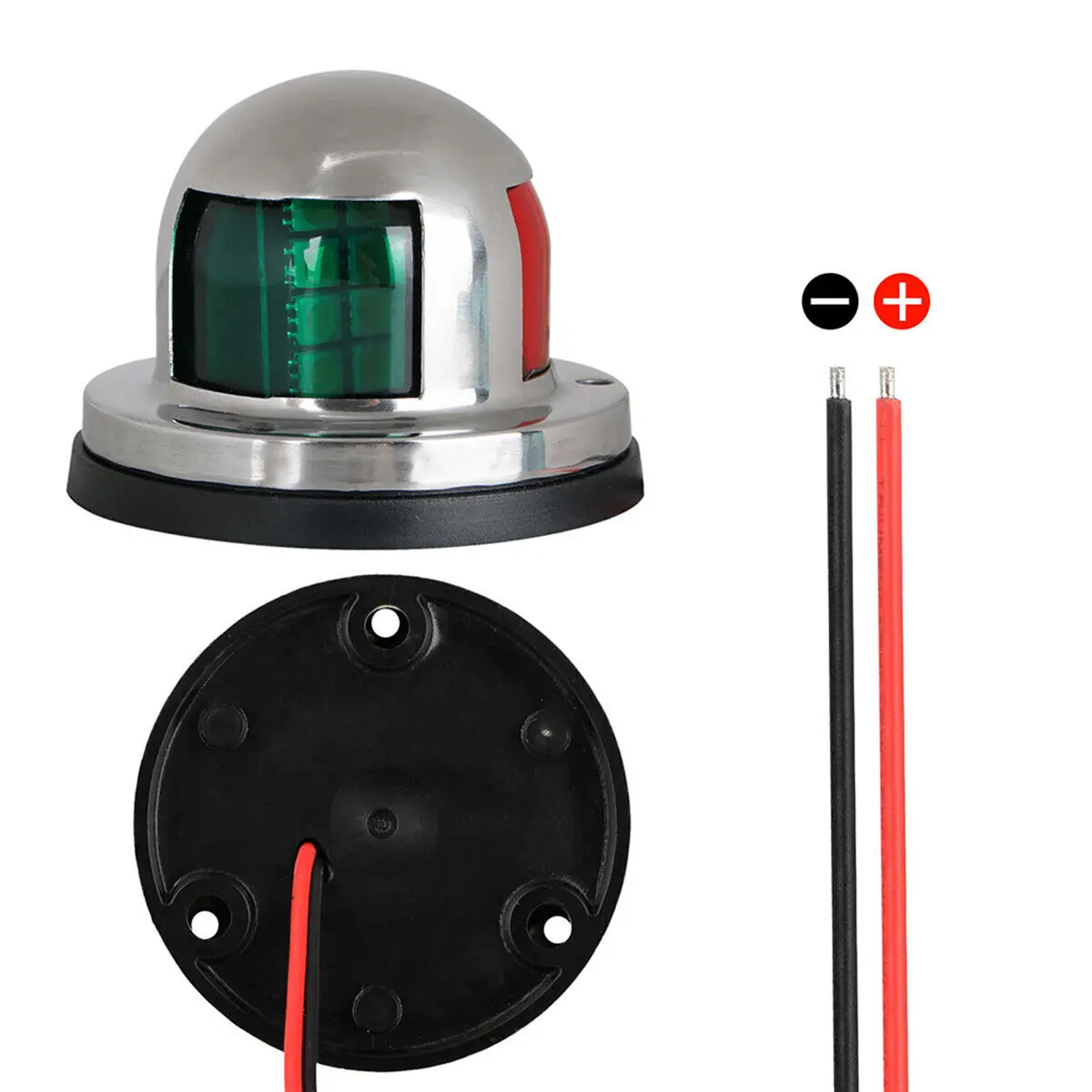 IP65 Bow Light Navigation Lights Indicator Boat Indicator Light Polycarbonate Lens Red Silver For Pontoon Yacht Skeeter
IP65 Bow Light Navigation Lights Indicator Boat Indicator Light Polycarbonate Lens Red Silver For Pontoon Yacht Skeeter