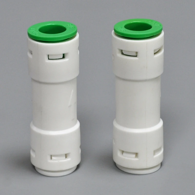 Check Valve 2 Pcs 3/8" One Way Push Fit Straight Quick Connect Check Valves RO Pure Water Reverse Osmosis System Use
Check Valve 2 Pcs 3/8" One Way Push Fit Straight Quick Connect Check Valves RO Pure Water Reverse Osmosis System Use