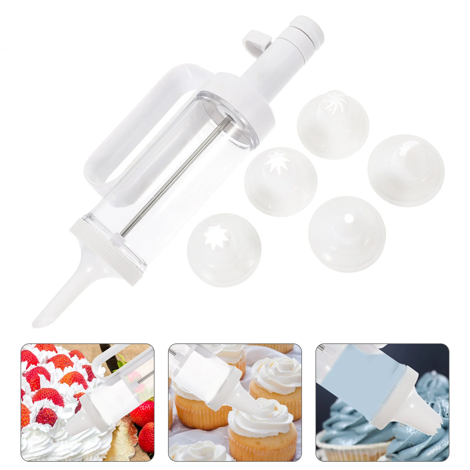 Icing Piping Cake Decorating Tool Syringe Cupcake Frosting Nozzles Injector Kitchen Kit Pastry Filling Cream Decoration
Icing Piping Cake Decorating Tool Syringe Cupcake Frosting Nozzles Injector Kitchen Kit Pastry Filling Cream Decoration
