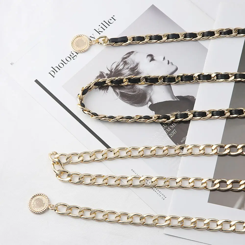 Dress Accessories Temperament All-match Chain on Pants Metal Waist Belts Body Chain Women Waist Chain Waist Corset Chain Belts
Dress Accessories Temperament All-match Chain on Pants Metal Waist Belts Body Chain Women Waist Chain Waist Corset Chain Belts