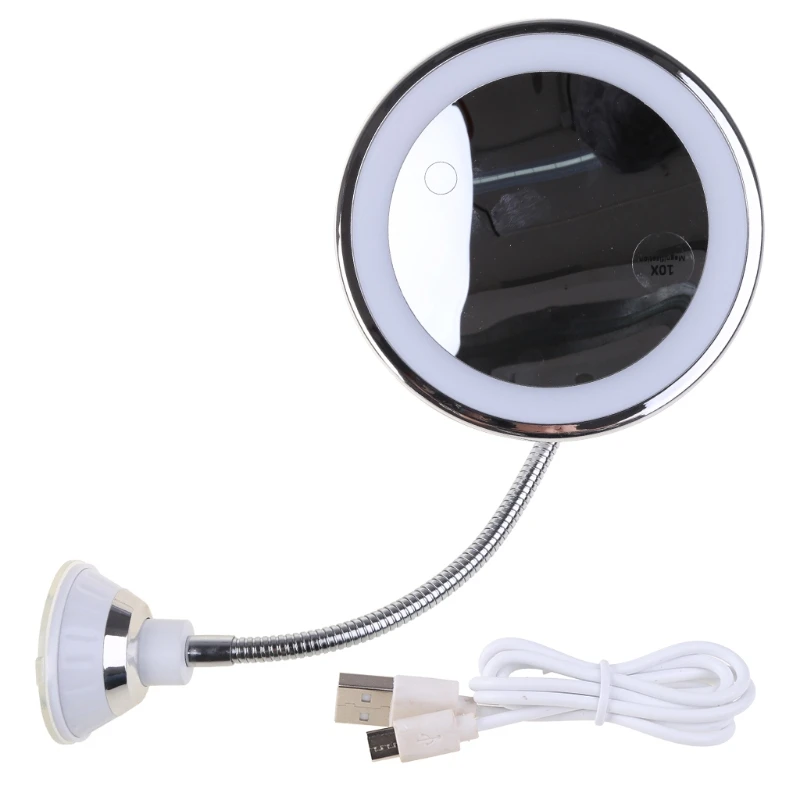 Гибкие увеличительные зеркала для косметики, присоска с мощной блокировкой для женщин и девушек, для школы, дома, офиса, ванной комнаты, 10X
Гибкие увеличительные зеркала для косметики, присоска с мощной блокировкой для женщин и девушек, для школы, дома, офиса, ванной комнаты, 10X